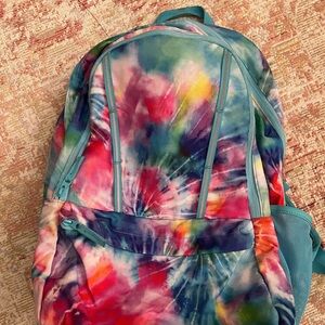 Lands' End Colorful Tie-Dye Kids Backpack